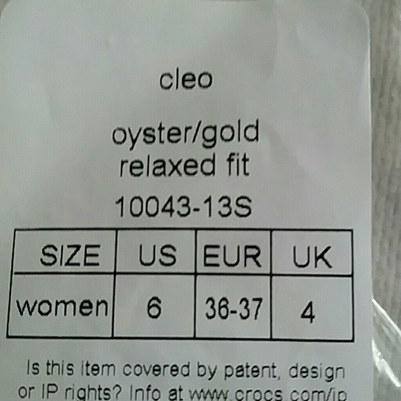 NWT Crocs - Picture 4 of 4